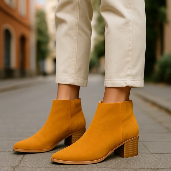 New! ABLE Chelsea Boot Almond Suede 8 - Picture 11 of 11